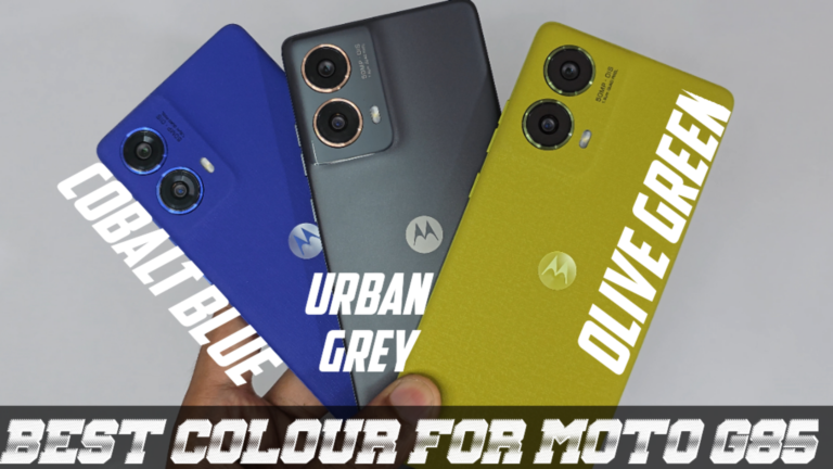 Moto G85 Best colour
